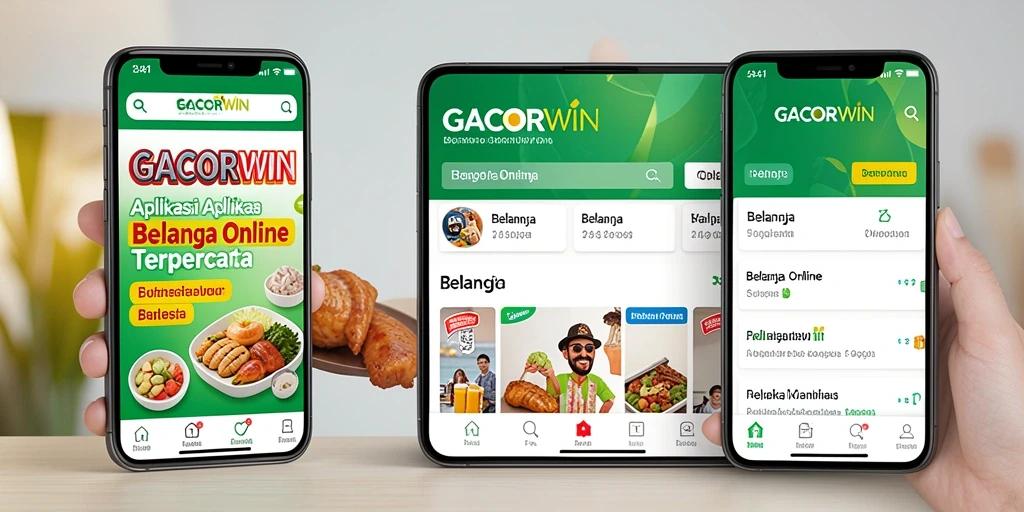 Antarmuka GACORWIN yang menarik dan mudah digunakan