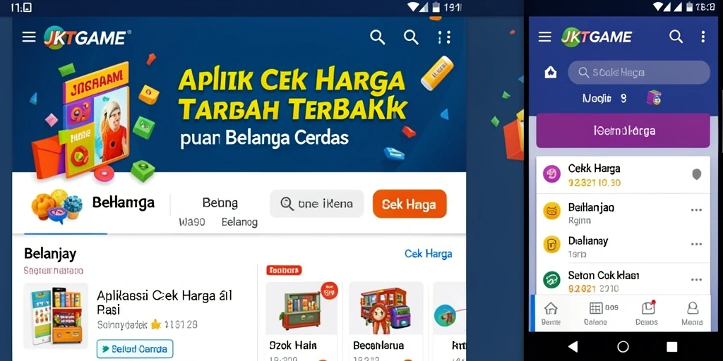 Tampilan utama JKTGAME yang memudahkan perbandingan harga.