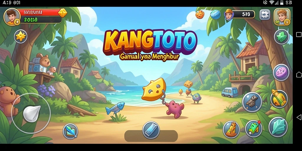 Antarmuka permainan KANGTOTO yang menarik dan user-friendly.